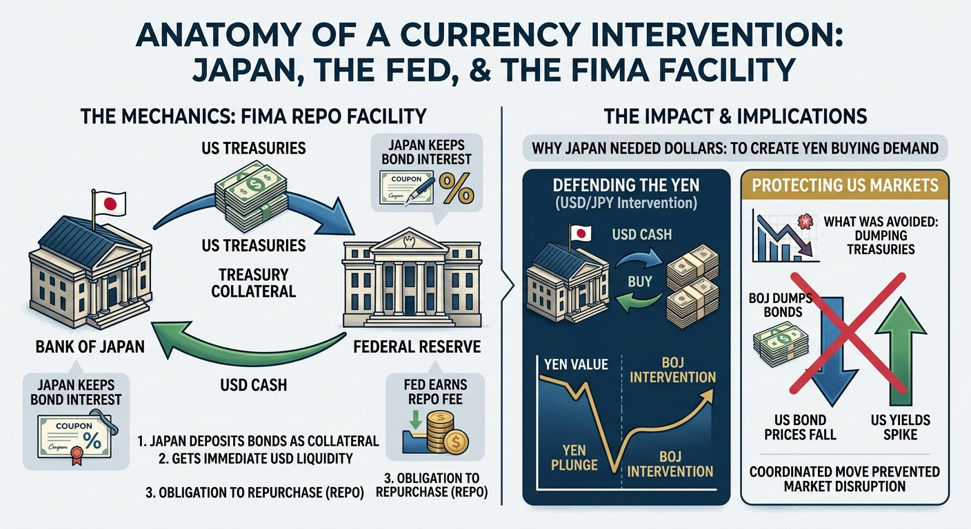 The Secret Weapon Behind Japan's Yen Rescue: How the Fed Saved the US Bond Market